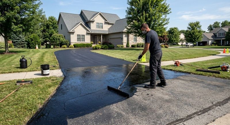 Asphalt Driveway Resurfacing in San Antonio, TX