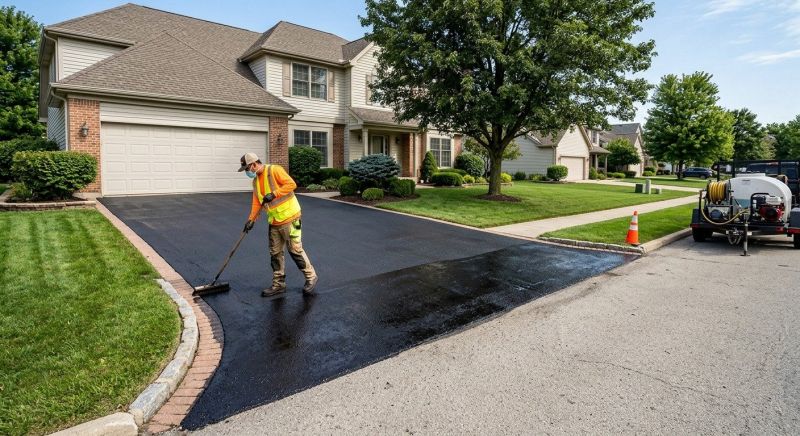 Asphalt Driveway Sealing in San Antonio, TX