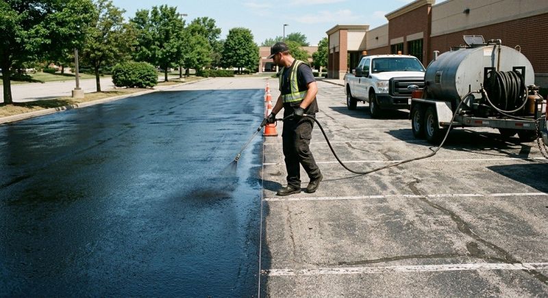 Asphalt Parking Lot Sealing in Denver, CO