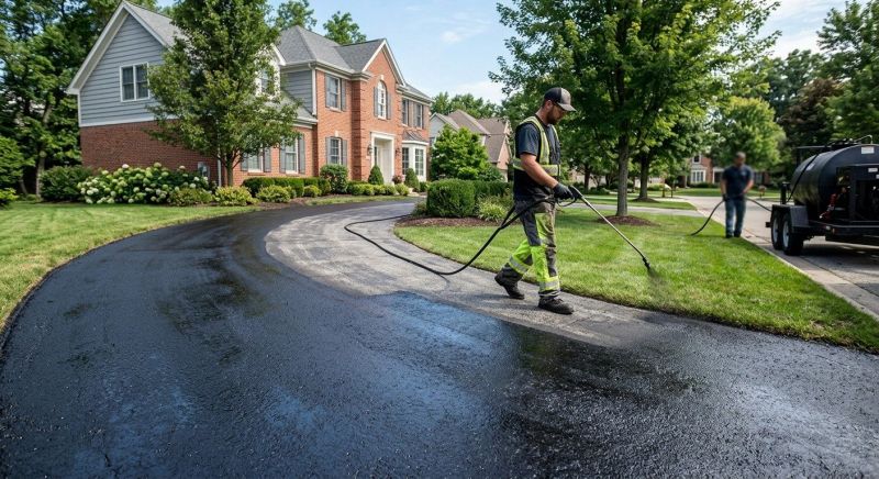 Blacktop Driveway Sealing in Fort Myers, FL