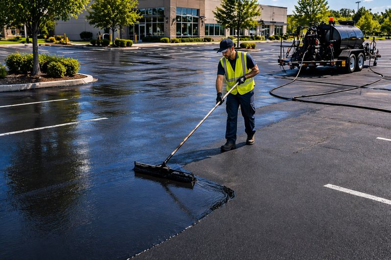 Commercial Parking Lot Sealing in San Antonio, TX