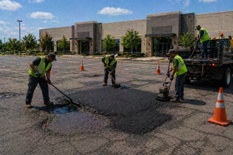 Commercial Pothole Repair in Conway, AR