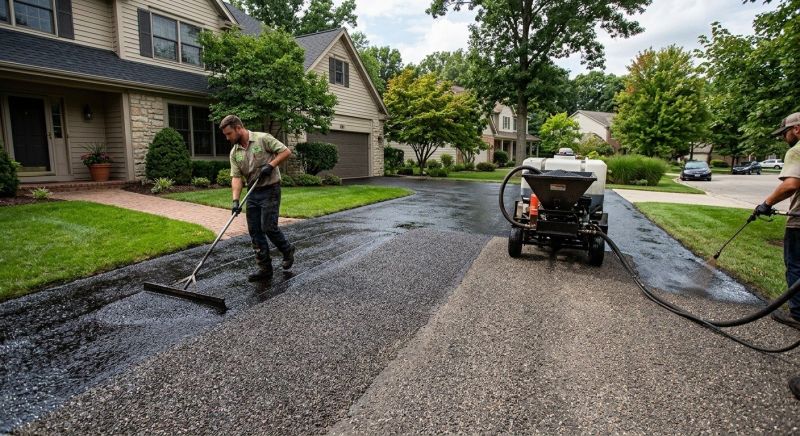 Driveway Sealcoating in Greenville, SC