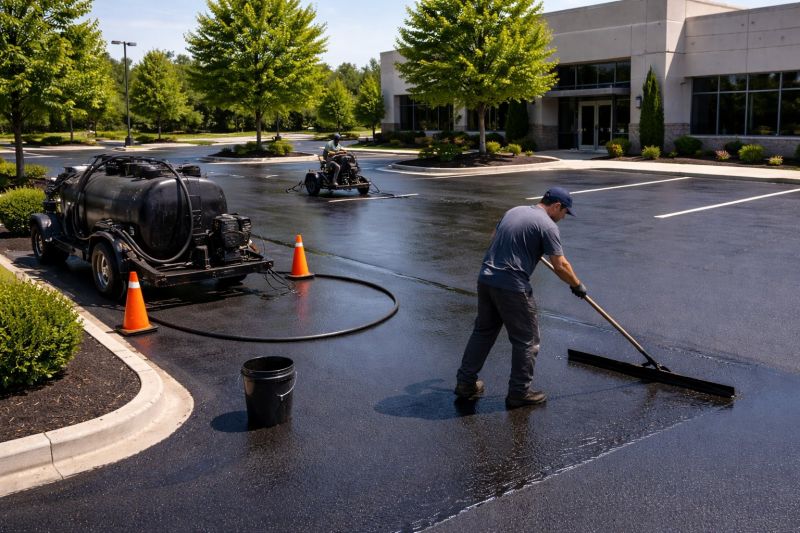 Lot Sealcoating in Columbus, OH