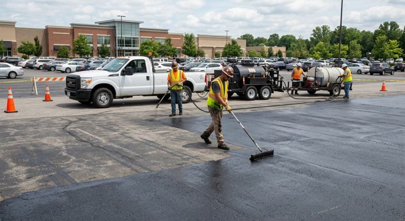 Parking Lot Resurfacing in San Antonio, TX