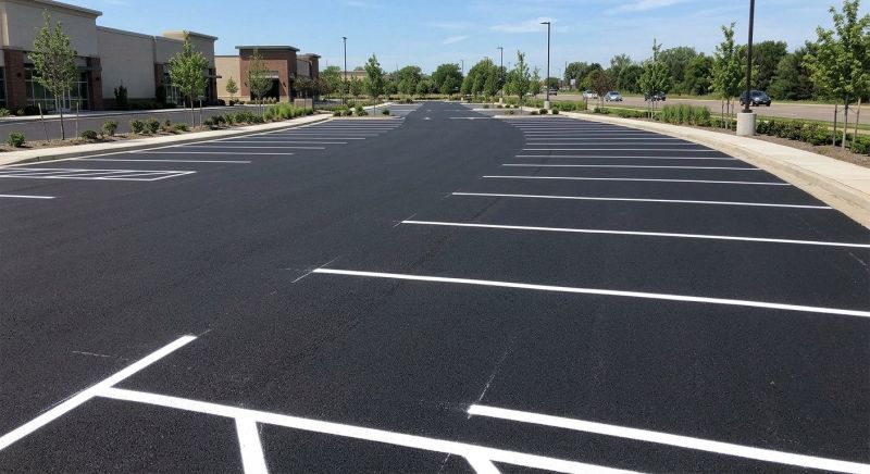 Parking Lot Striping in Roswell, GA