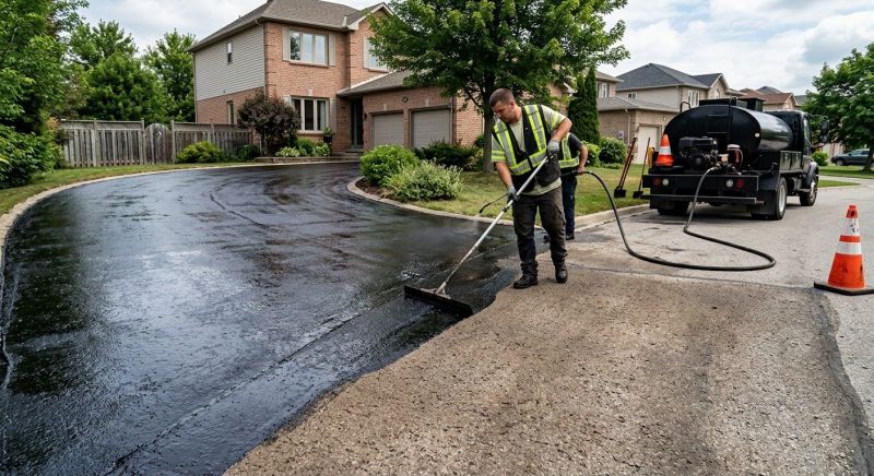 Residential Driveway Sealcoating in Denver, CO