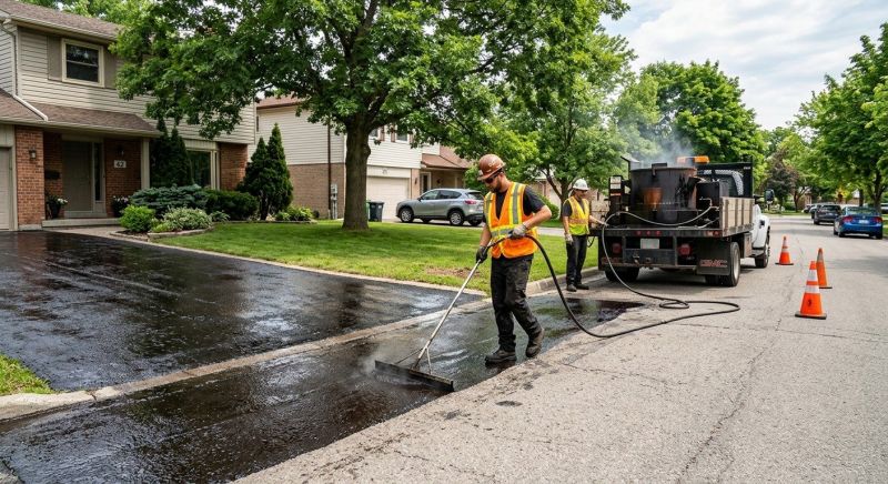 Blacktop Sealing in Grand Rapids, MI