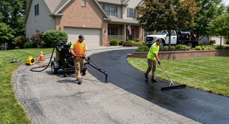 Residential Driveway Sealcoating in Denver, CO